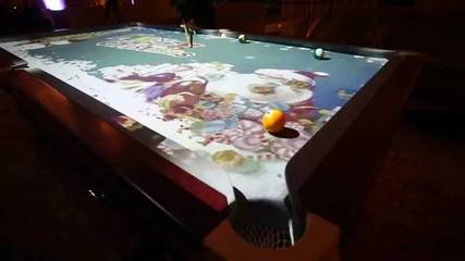 江苏首台光影桌球震撼进驻Bingo，开启3D互动娱乐新纪元！